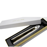 Corioliss C1 Digital White Gold Soft Touch Glattejern -Titanium plade