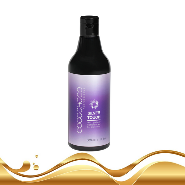 Cocochoco Anti Yellow Silver Touch balsam  sulfat-FRI  til blond hår 500 ml