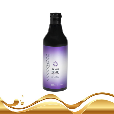 Cocochoco Anti Yellov Silver Touch shampoo sulfat-fri til blond hår 500 ml